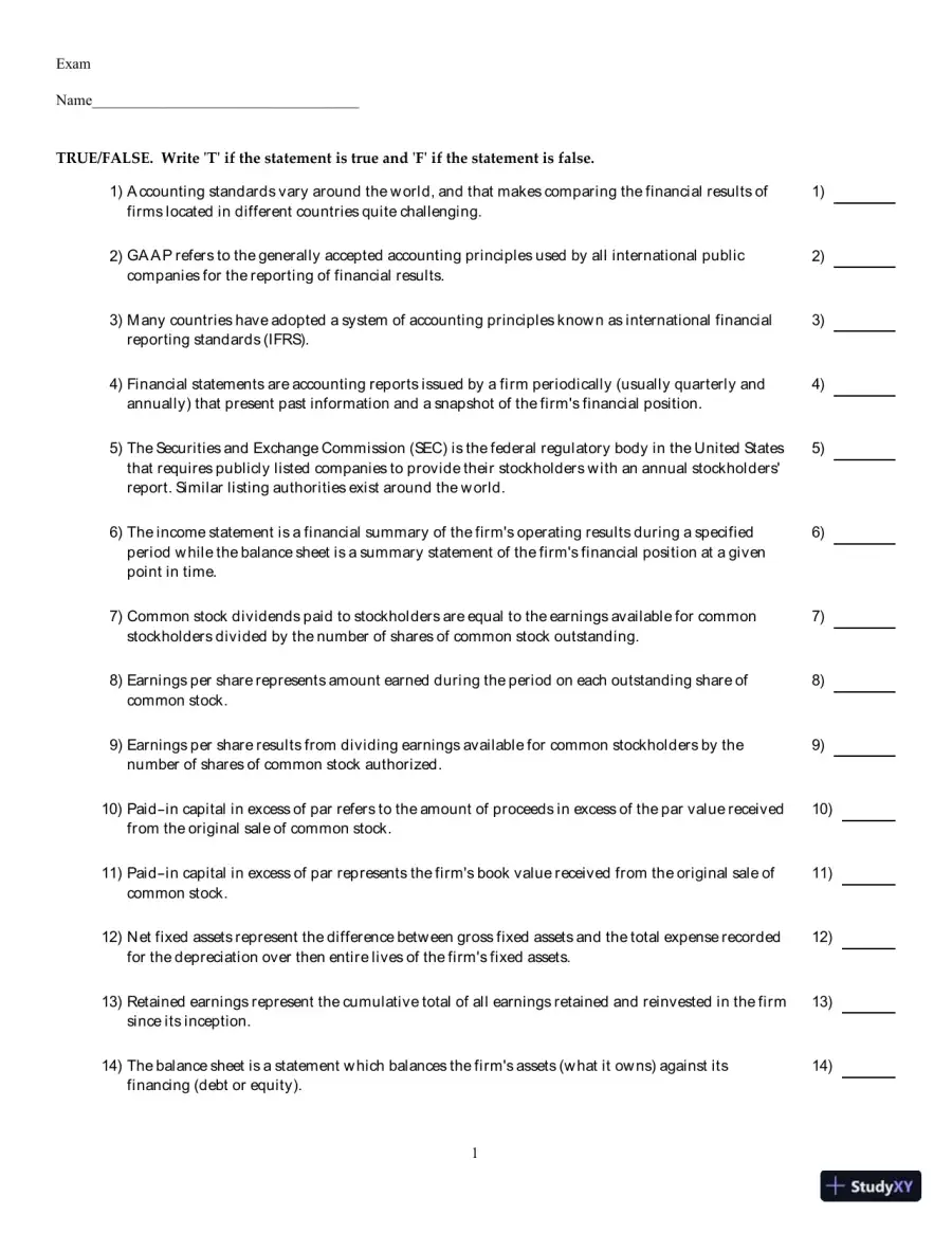 Test Bank for Principles of Managerial Finance, Arab World Edition, page 19