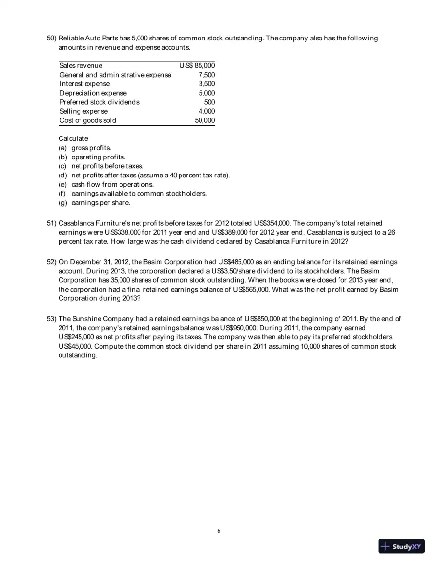 Test Bank for Principles of Managerial Finance, Arab World Edition, page 24