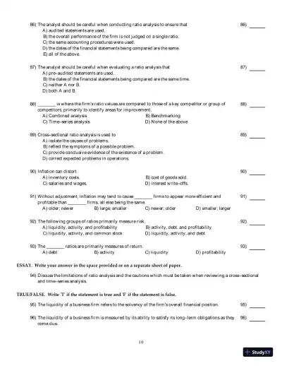 Test Bank for Principles of Managerial Finance, Arab World Edition - Page 28 preview image