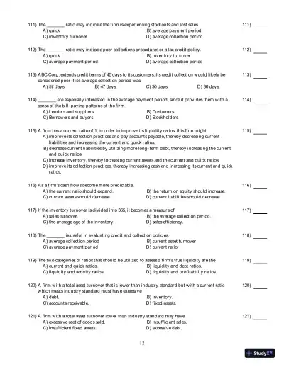 Test Bank for Principles of Managerial Finance, Arab World Edition - Page 30 preview image