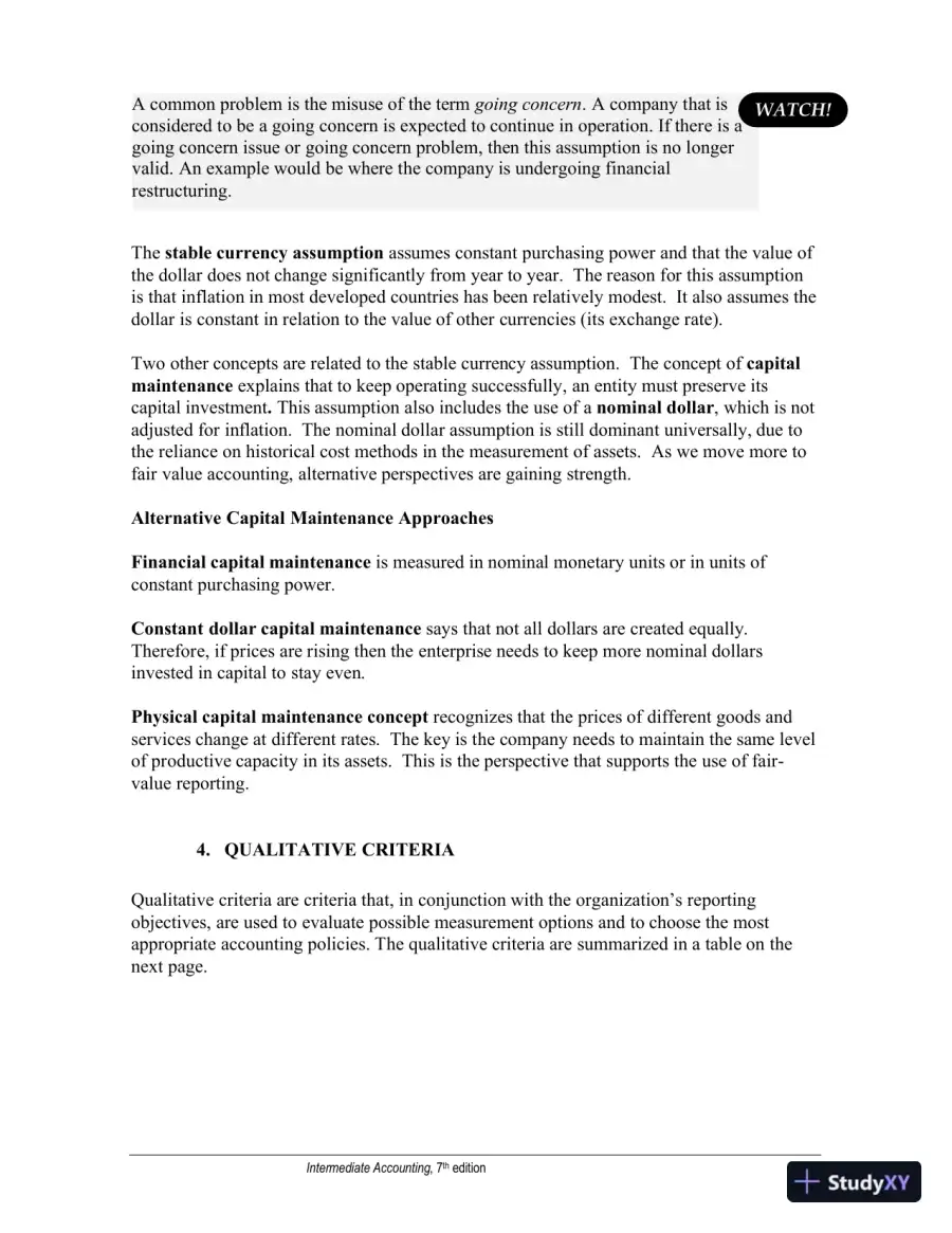 Study Notes For Intermediate Accounting Volume 1, Seventh Canadian Edition, page 14