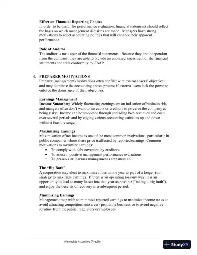 Study Notes For Intermediate Accounting Volume 1, Seventh Canadian Edition - Page 8 preview image