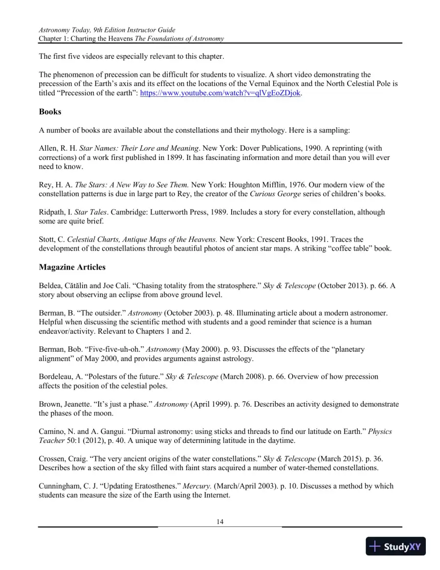 Solution Manual for Astronomy Today, 9th Edition, page 15