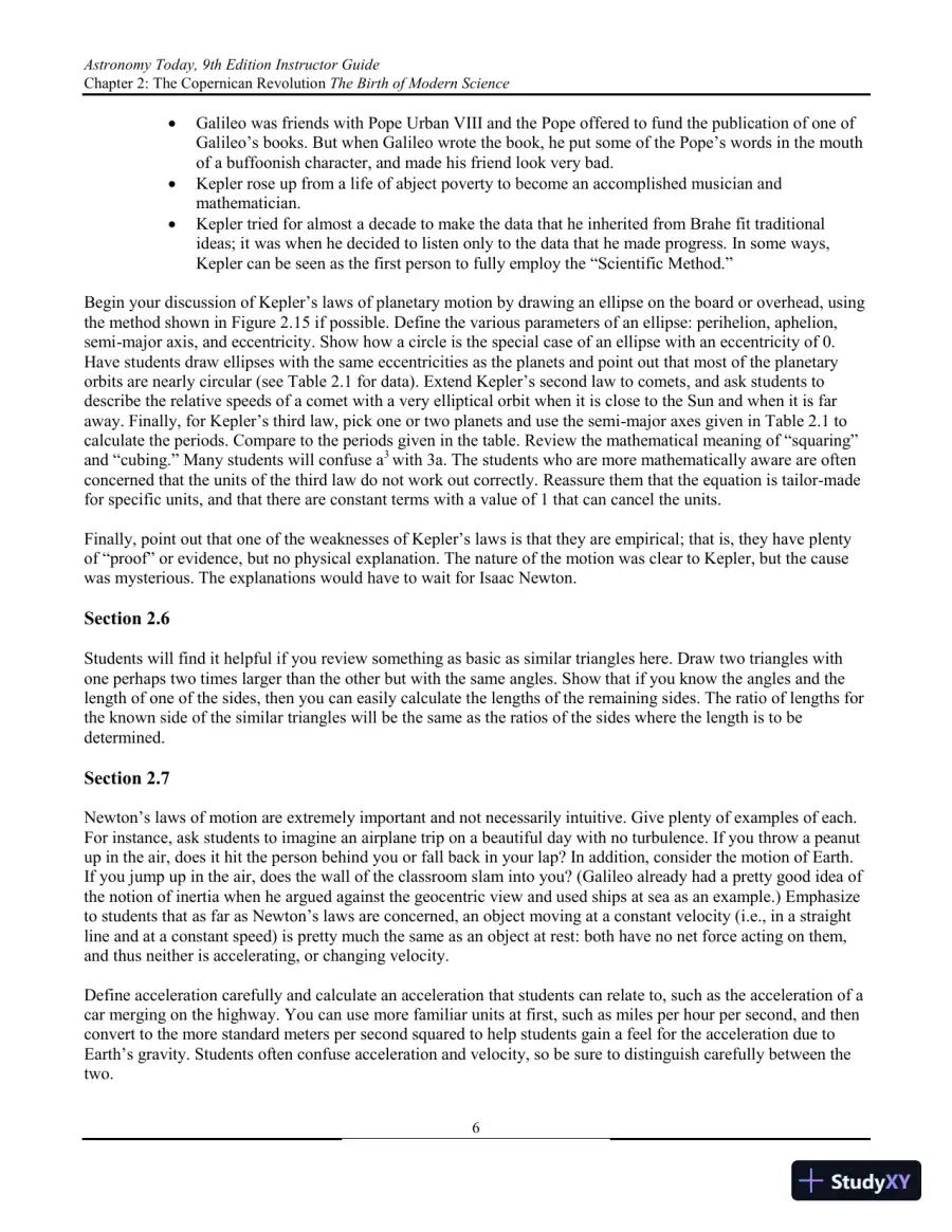 Solution Manual for Astronomy Today, 9th Edition, page 23