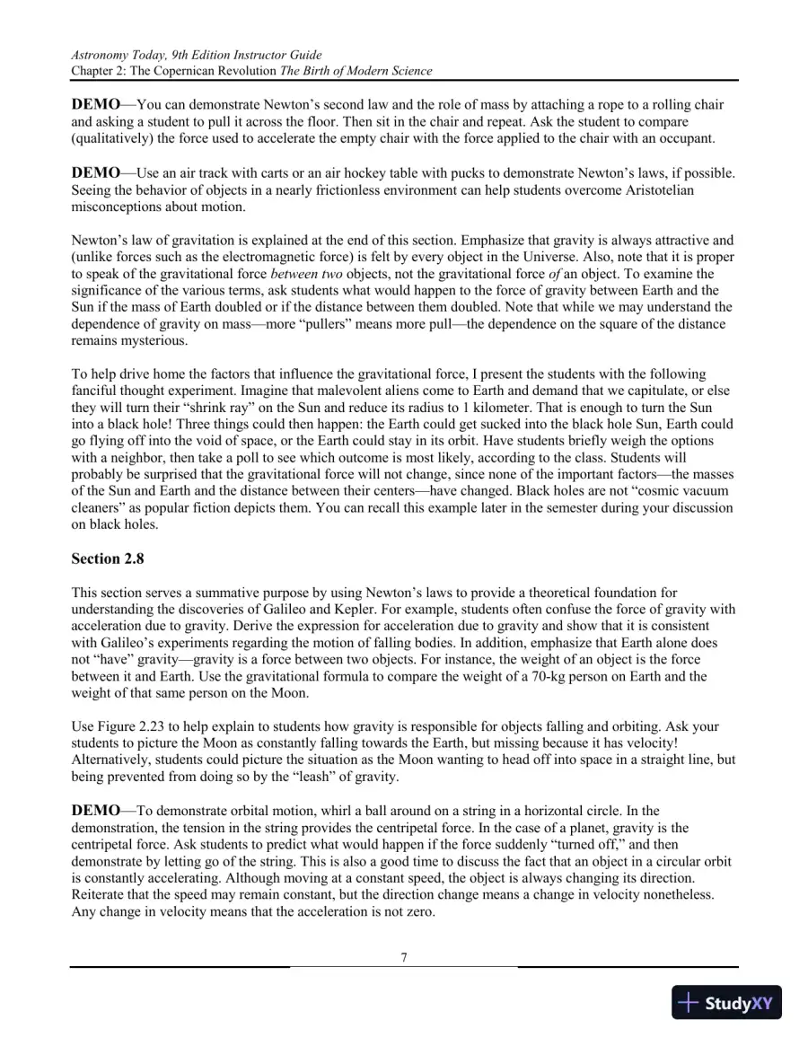 Solution Manual for Astronomy Today, 9th Edition, page 24