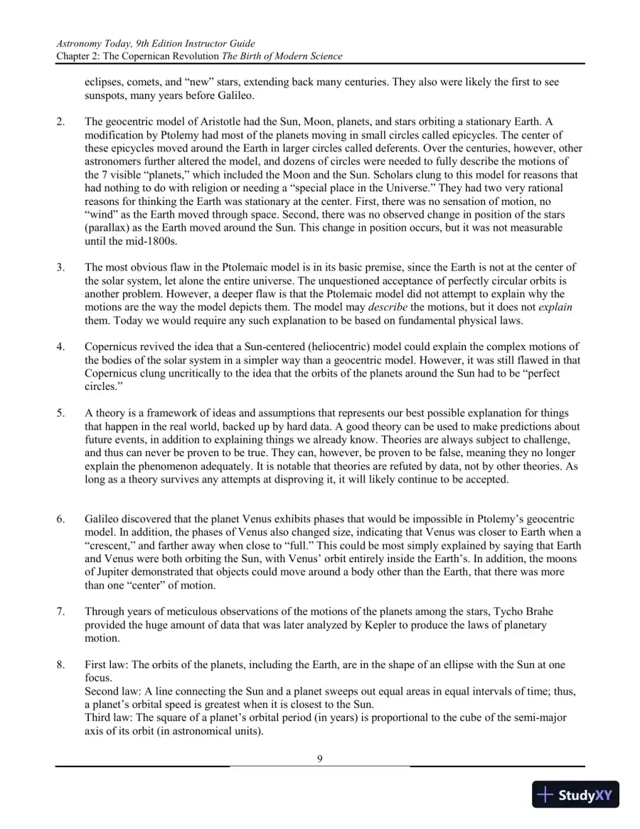 Solution Manual for Astronomy Today, 9th Edition, page 26