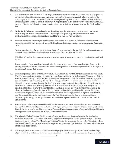 Solution Manual for Astronomy Today, 9th Edition - Page 27 preview image