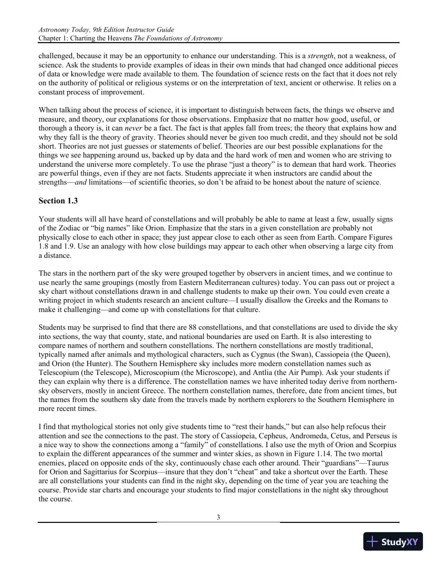 Solution Manual for Astronomy Today, 9th Edition, page 4