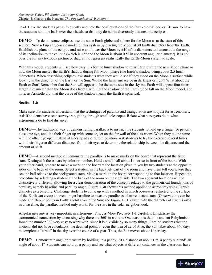 Solution Manual for Astronomy Today, 9th Edition, page 7