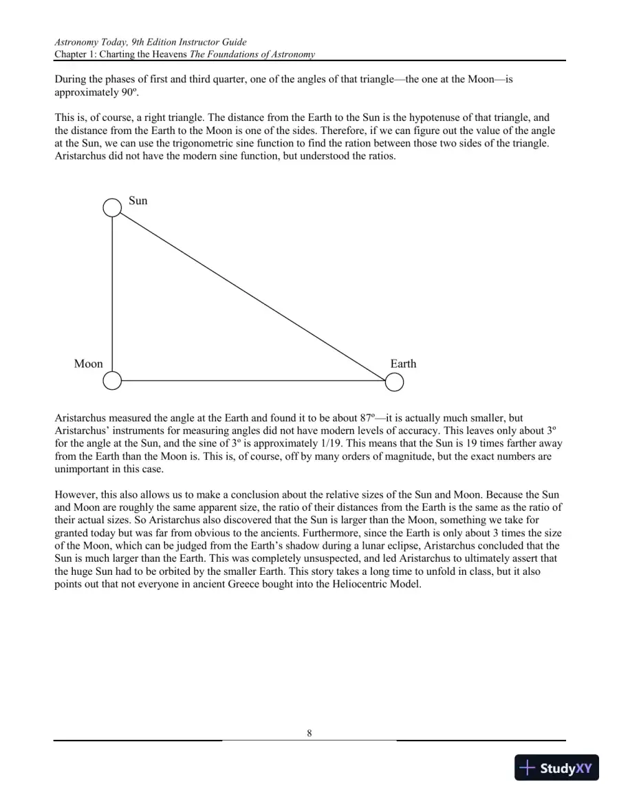 Solution Manual for Astronomy Today, 9th Edition, page 9