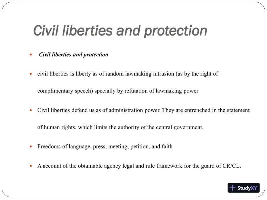 Civil Rights And Civil Liberty, page 3
