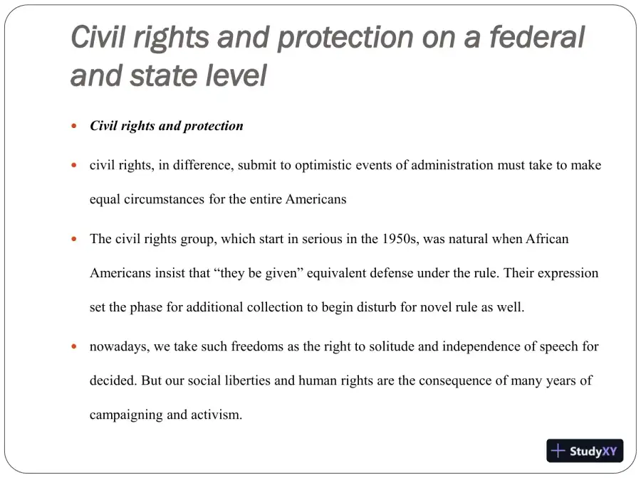 Civil Rights And Civil Liberty, page 4