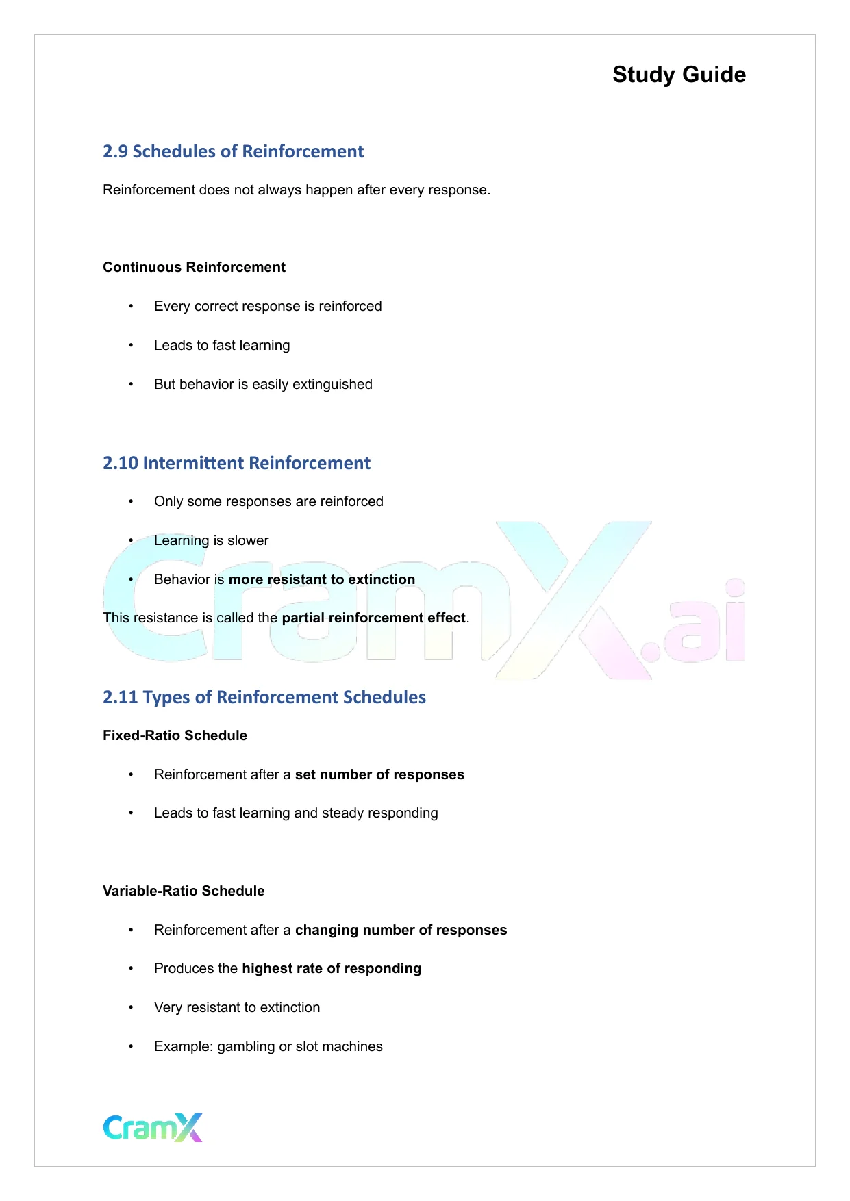 Psychology - Psychology Learning - Page 8 preview image