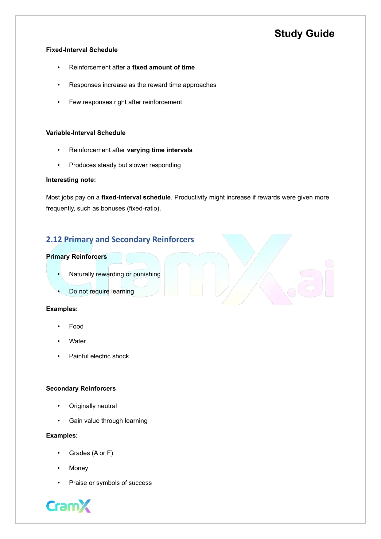 Psychology - Psychology Learning - Page 9 preview image