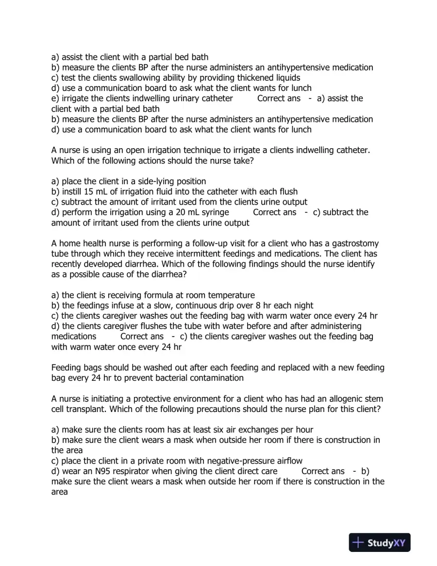 ATI Pharmacology Practice Exam With Answers (67 Solved Questions), page 3