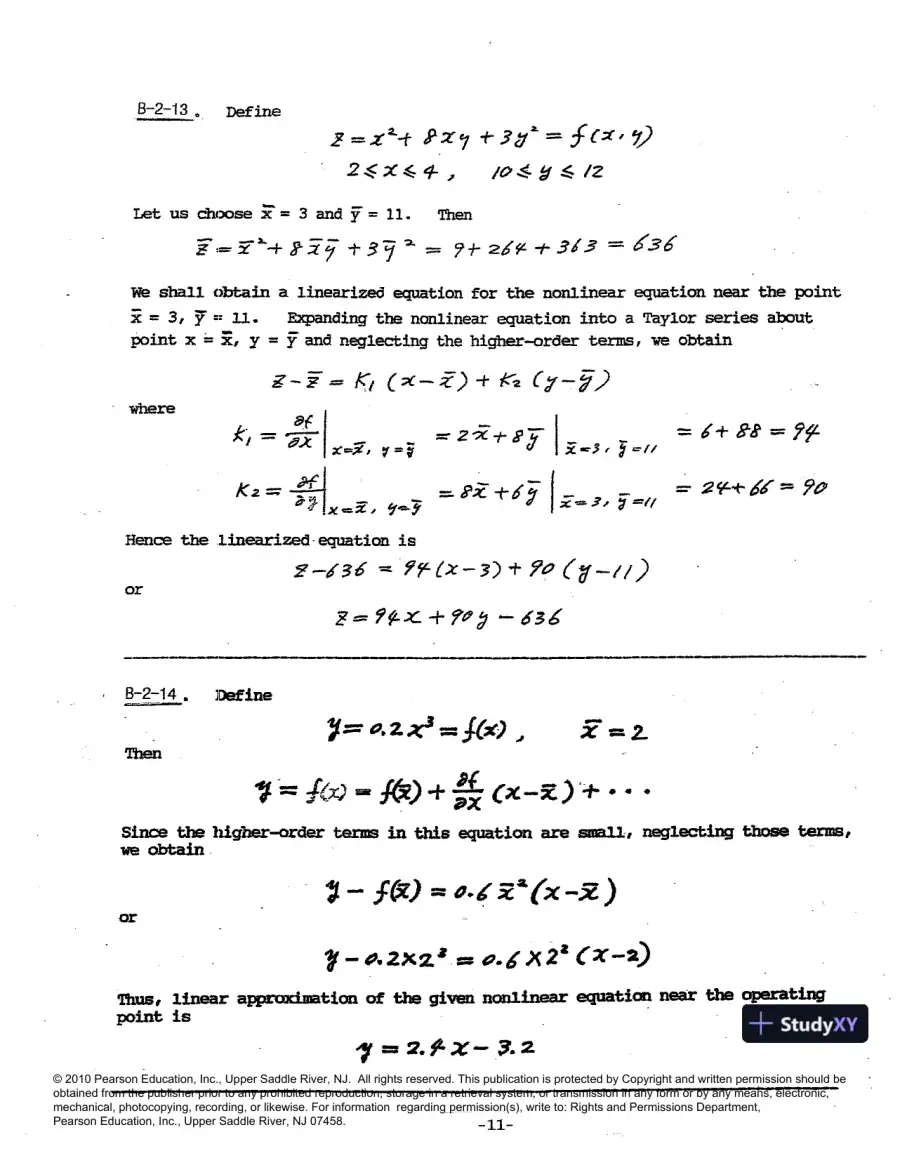 Solution Manual For Modern Control Engineering, 5th Edition, page 12