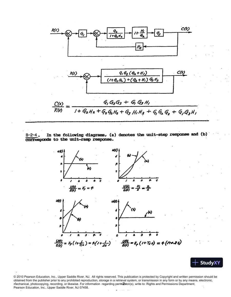 Solution Manual For Modern Control Engineering, 5th Edition, page 3