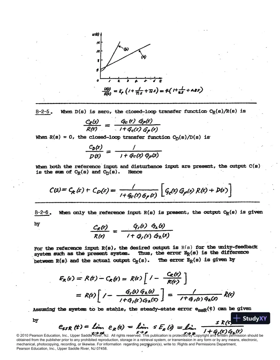 Solution Manual For Modern Control Engineering, 5th Edition, page 4