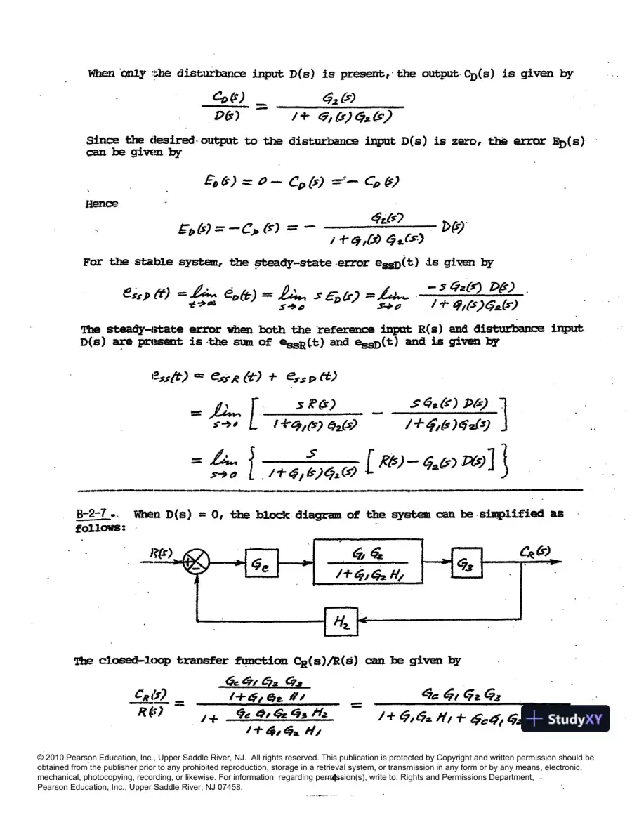 Solution Manual For Modern Control Engineering, 5th Edition, page 5