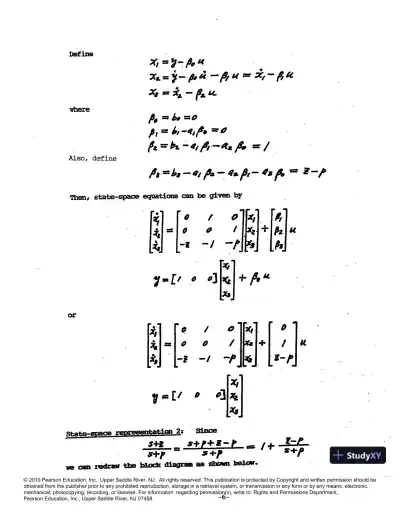 Solution Manual For Modern Control Engineering, 5th Edition - Page 7 preview image