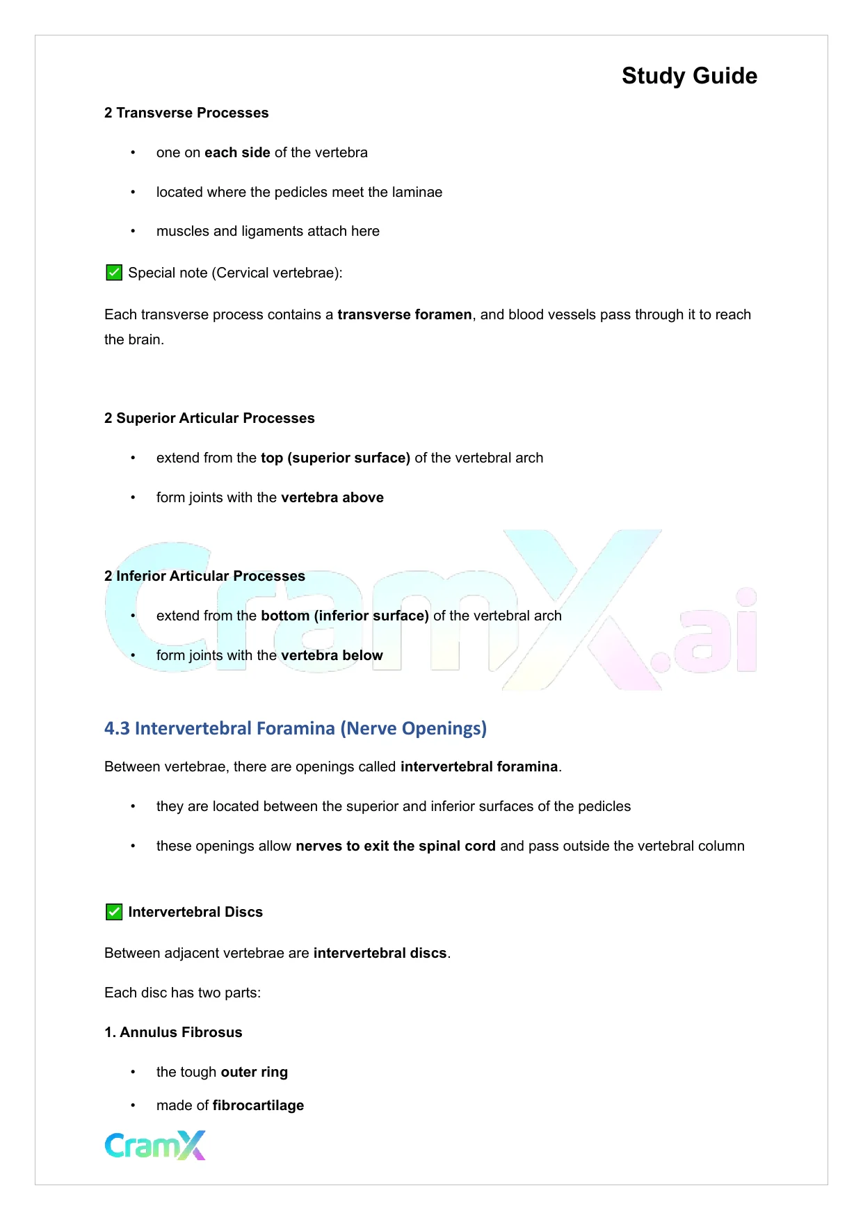 Anatomy and Physiology - The Skeletal System - Page 10 preview image