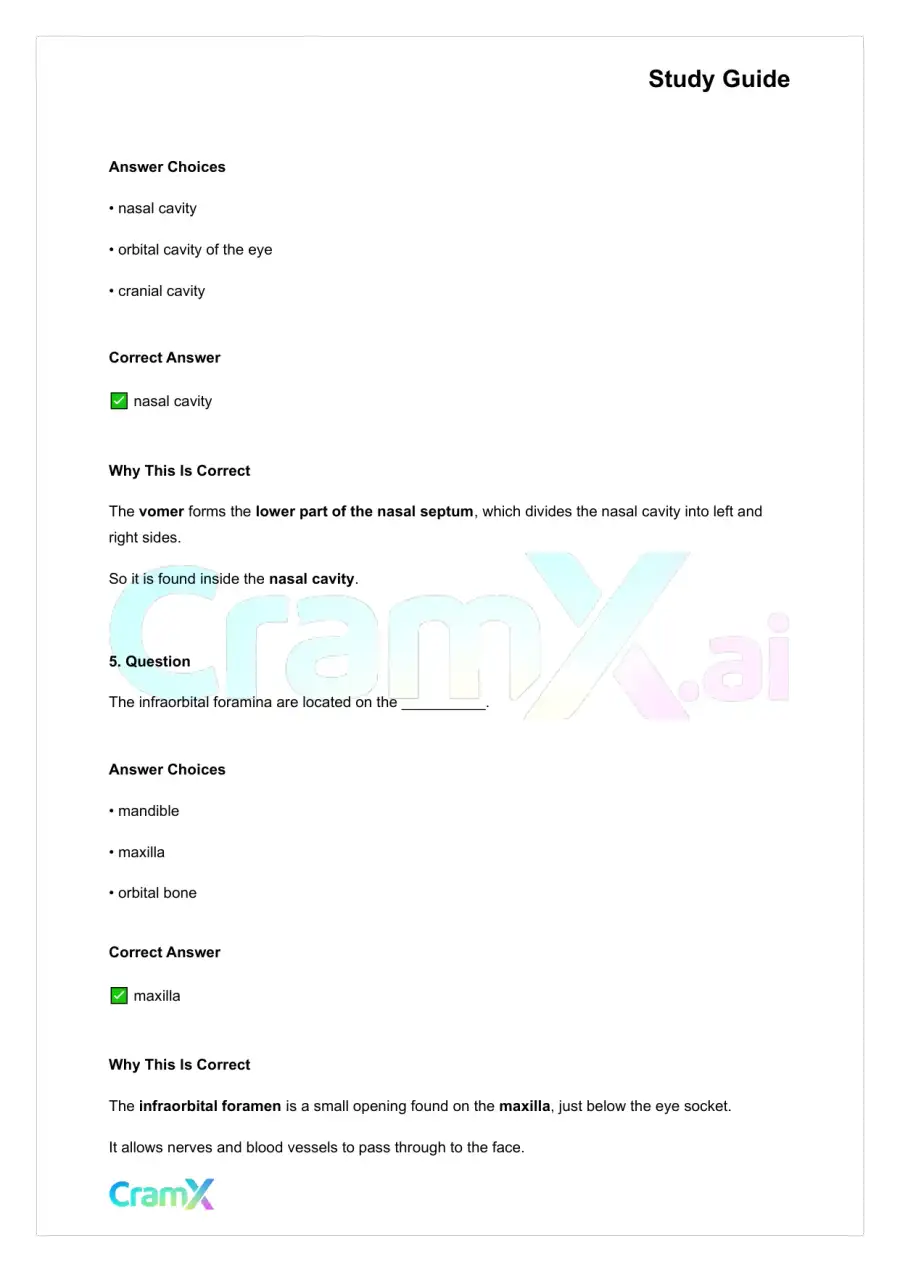 Anatomy and Physiology - The Skeletal System, page 3