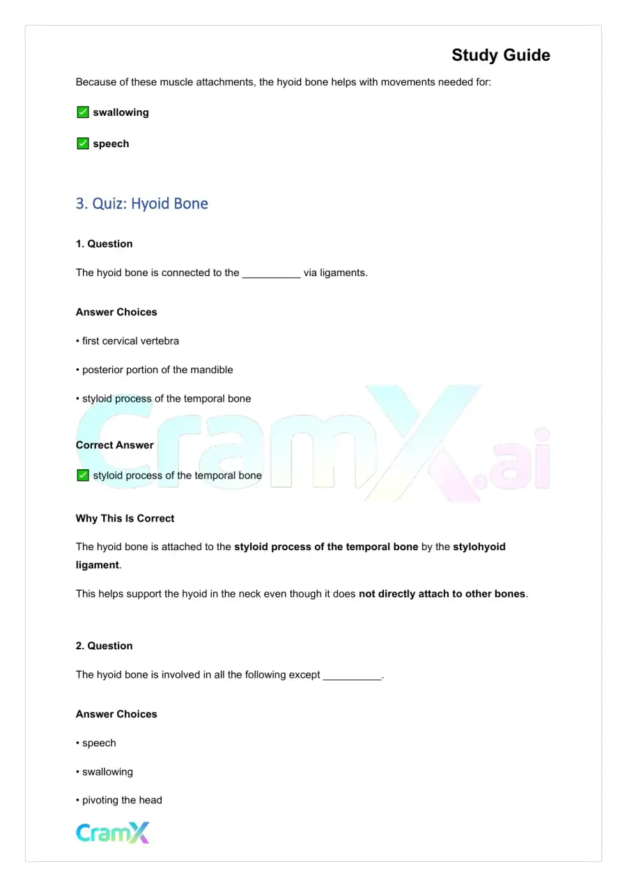Anatomy and Physiology - The Skeletal System, page 5