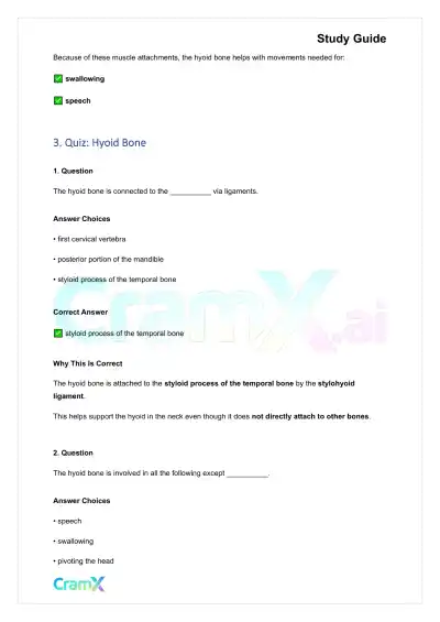 Anatomy and Physiology - The Skeletal System - Page 5 preview image