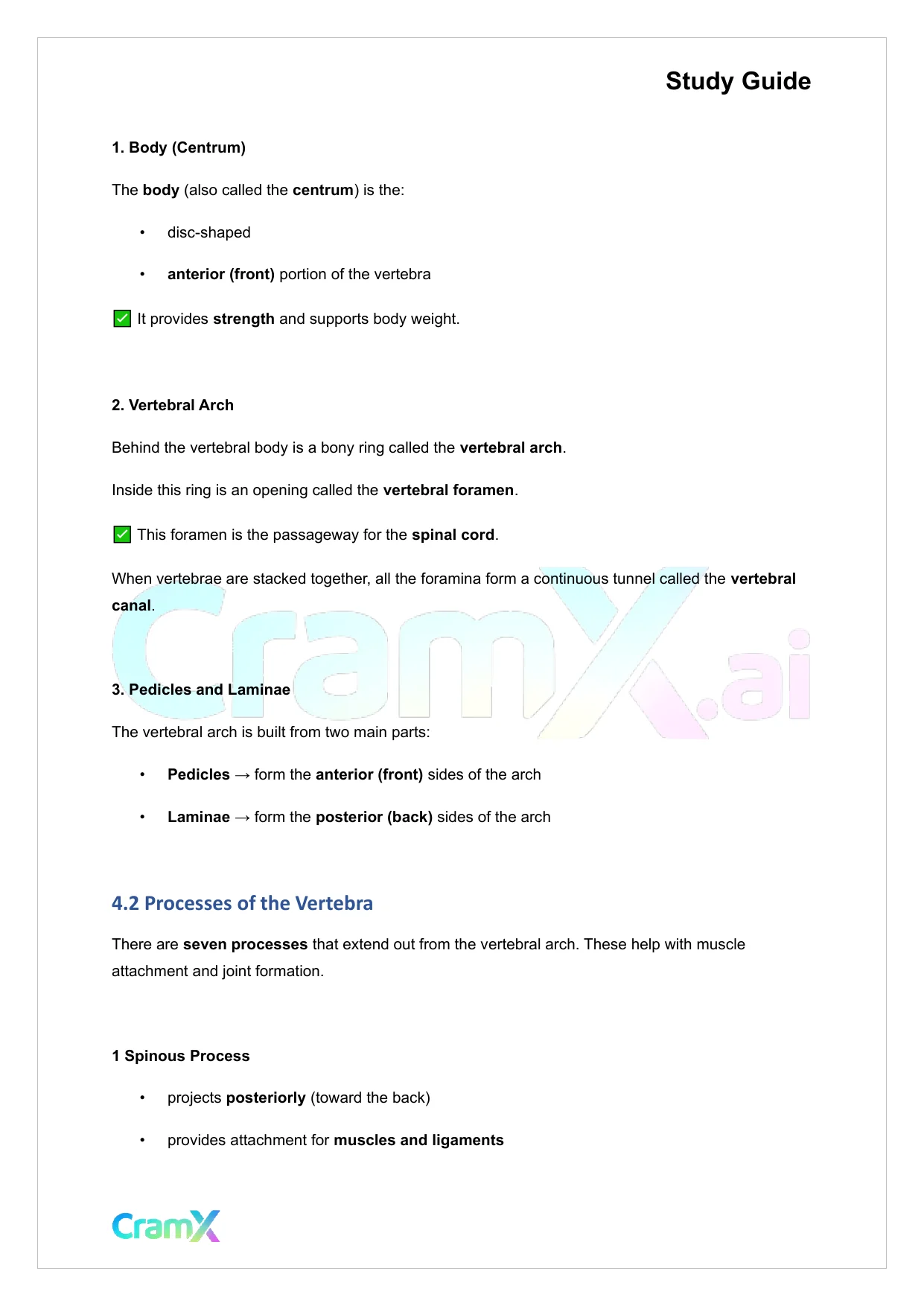Anatomy and Physiology - The Skeletal System - Page 9 preview image