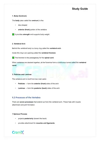 Anatomy and Physiology - The Skeletal System - Page 9 preview image