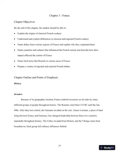 Class Notes for International Cooking: A Culinary Journey, 3rd Edition - Page 24 preview image