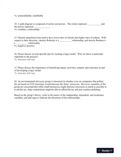 Research Methods in Practice: Strategies for Description and Causation Second Edition Test Bank - Page 15 preview image
