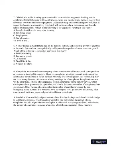 Research Methods in Practice: Strategies for Description and Causation Second Edition Test Bank - Page 7 preview image