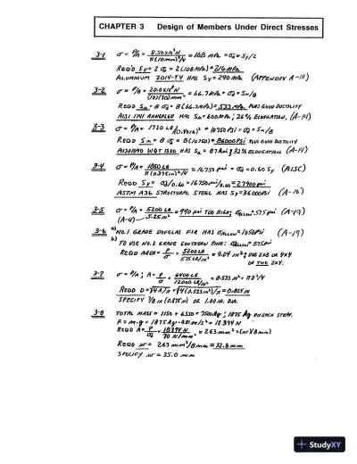 Solution Manual For Applied Strength Of Materials, 5th Edition - Page 16 preview image