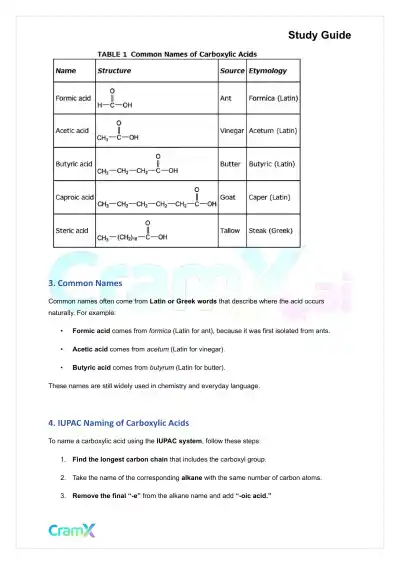 Organic Chemistry II - Carboxylic Acids and their Derivatives - Page 3 preview image