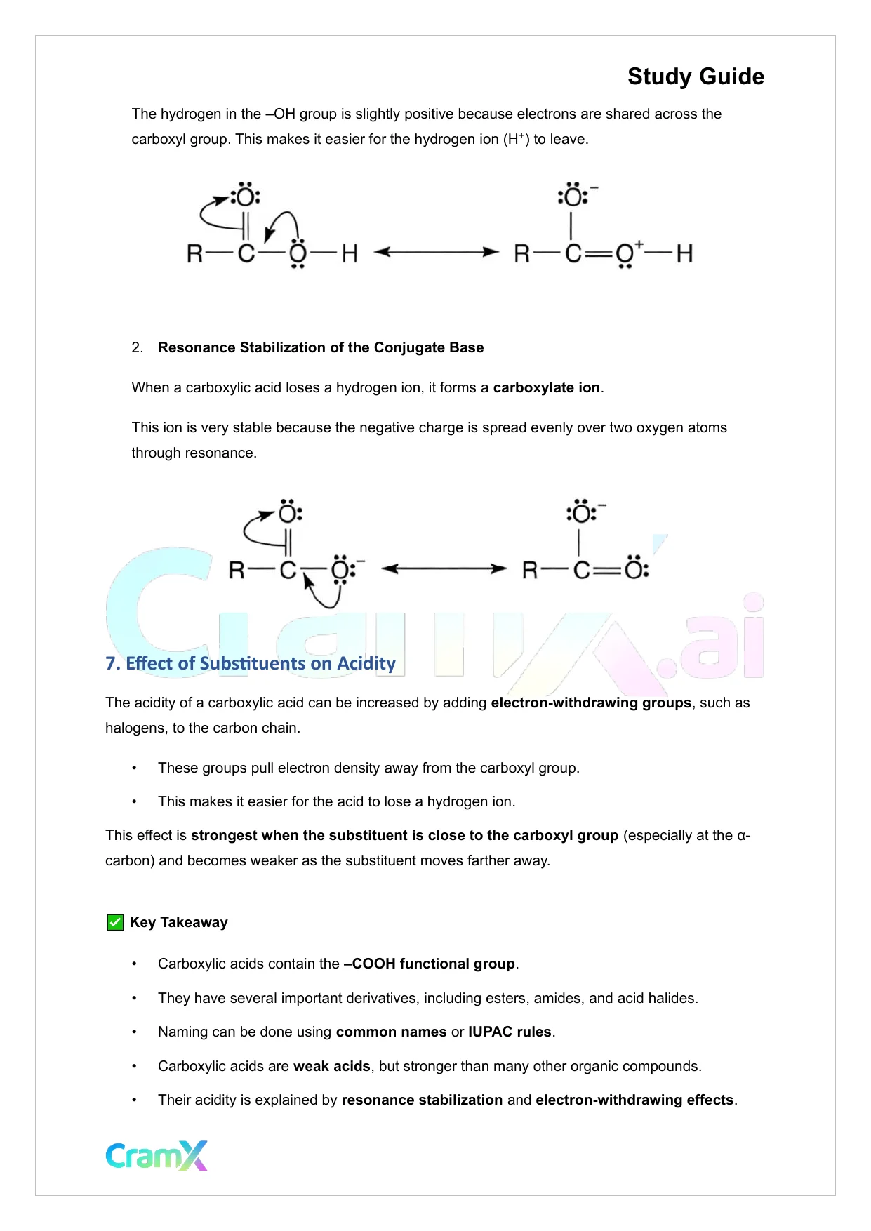 Organic Chemistry II - Carboxylic Acids and their Derivatives - Page 5 preview image