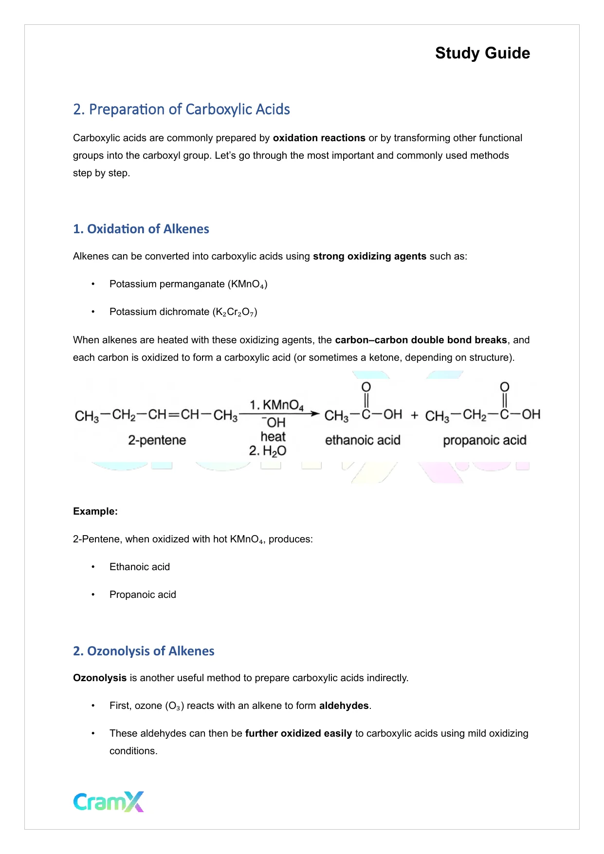 Organic Chemistry II - Carboxylic Acids and their Derivatives - Page 6 preview image