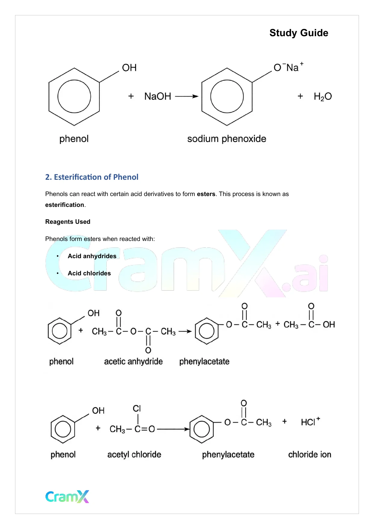 Organic Chemistry II - Phenols and Aryl Halides - Page 2 preview image