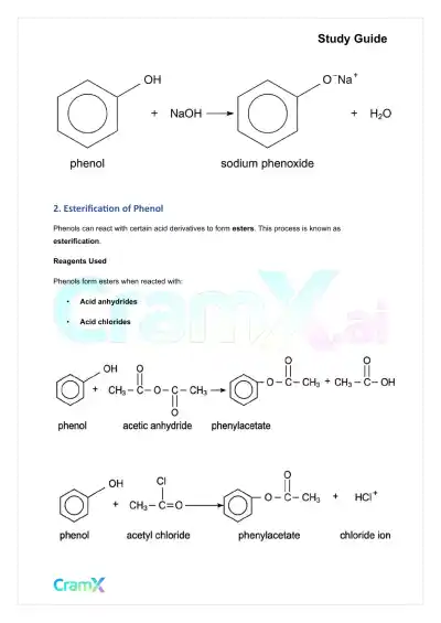 Organic Chemistry II - Phenols and Aryl Halides - Page 2 preview image