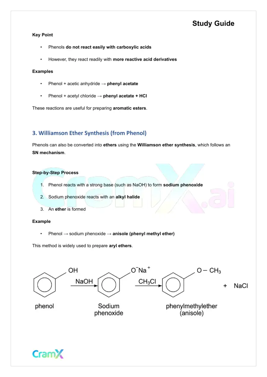 Organic Chemistry II - Phenols and Aryl Halides, page 3