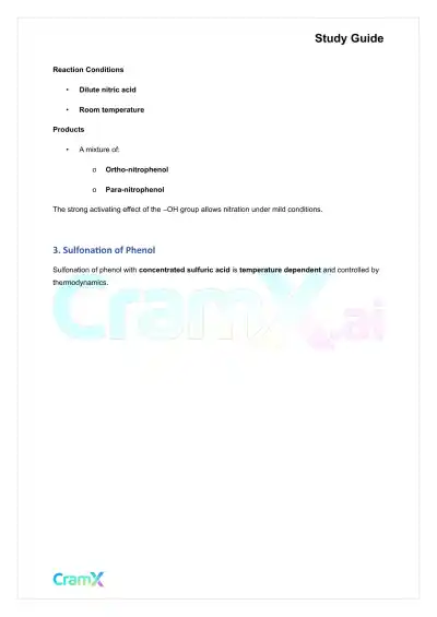 Organic Chemistry II - Phenols and Aryl Halides - Page 7 preview image