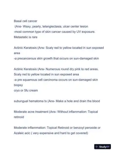 AANP Pediatrics FNP Certification Exam With Answers (236 Solved Questions) - Page 11 preview image