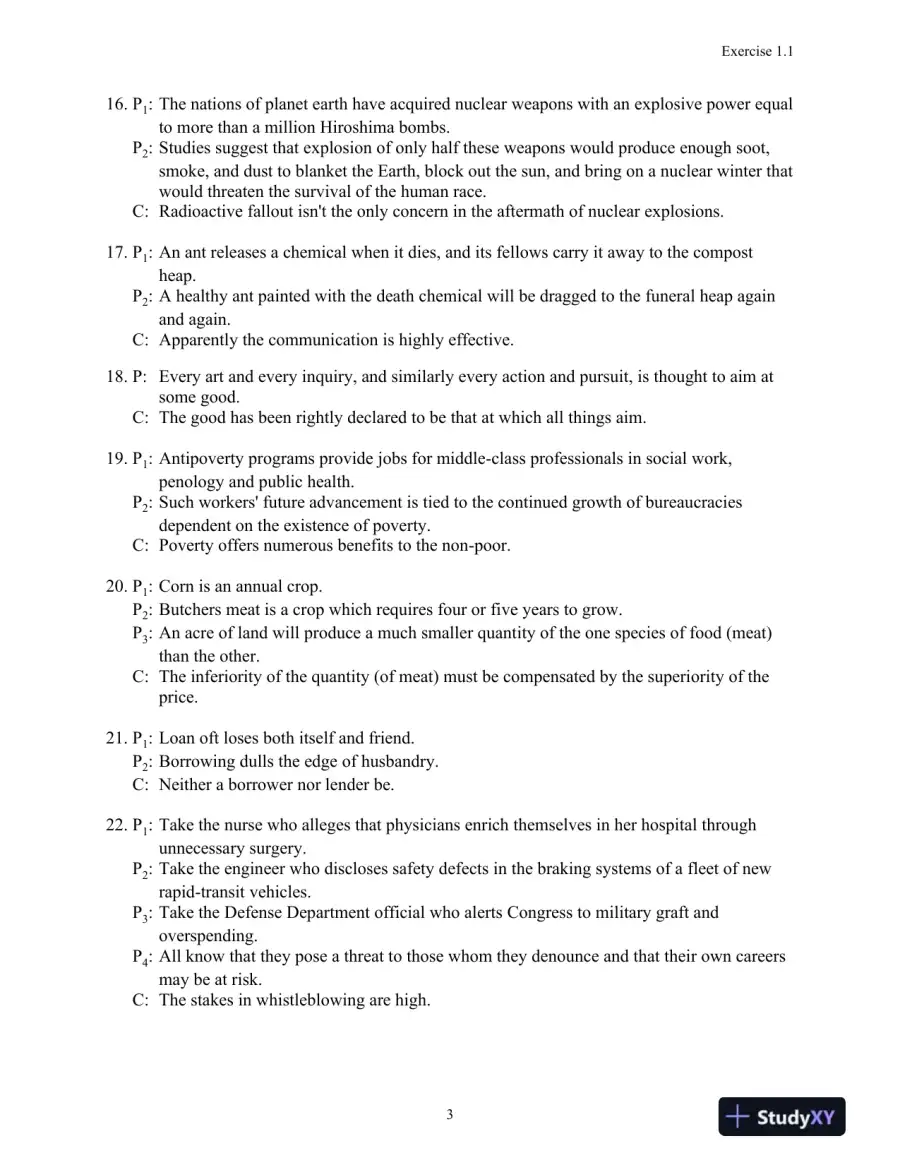Solution Manual for Logic: The Essentials, 1st Edition, page 4