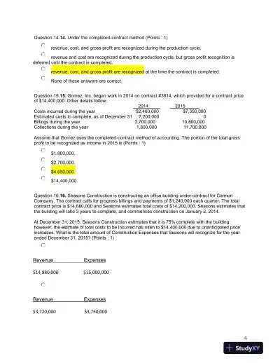 Revenue Recognition and Accounting for Contracts: A Comprehensive Assessment - Page 5 preview image