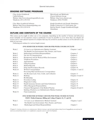 Solution Manual For Administrative Medical Assisting, 8th Edition - Page 10 preview image