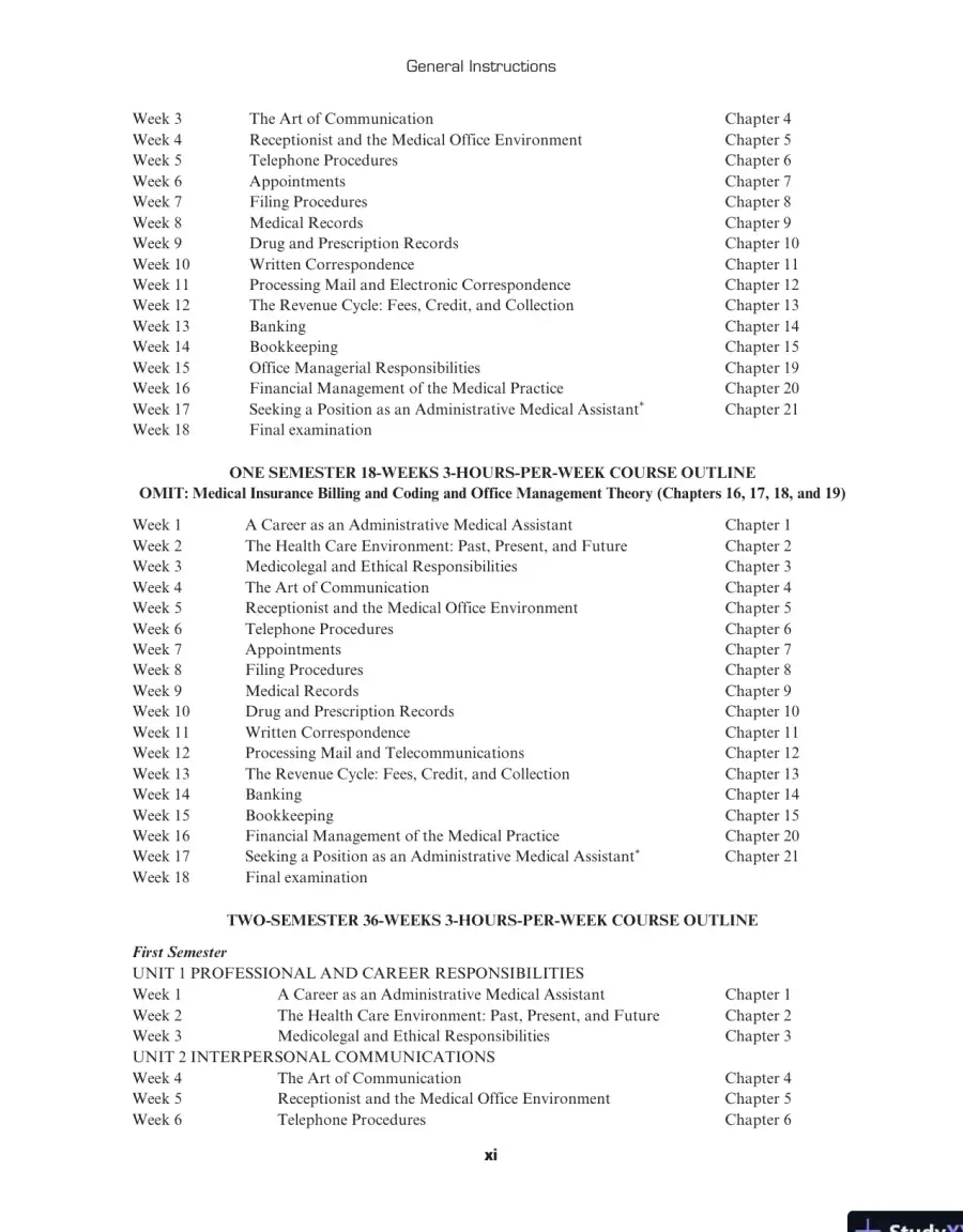 Solution Manual For Administrative Medical Assisting, 8th Edition, page 11
