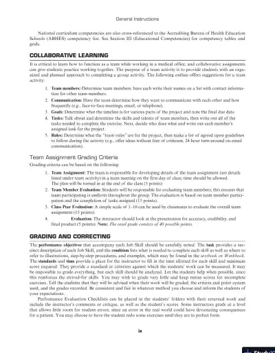 Solution Manual For Administrative Medical Assisting, 8th Edition - Page 9 preview image