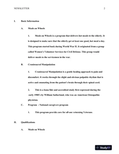 LTC/310 Community Newsletter - Page 3 preview image