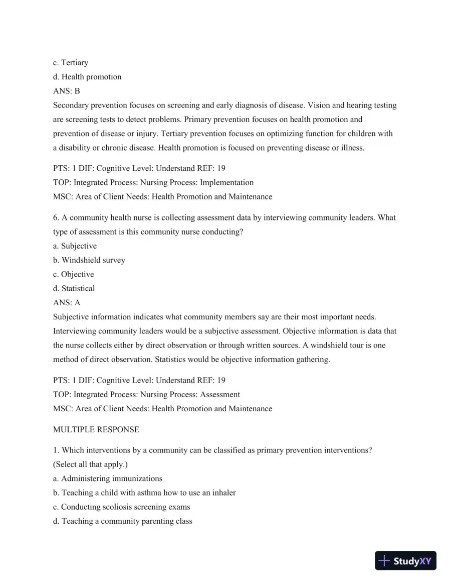 Test Bank For Wong's Essentials Of Pediatric Nursing, 9th Edition, page 12