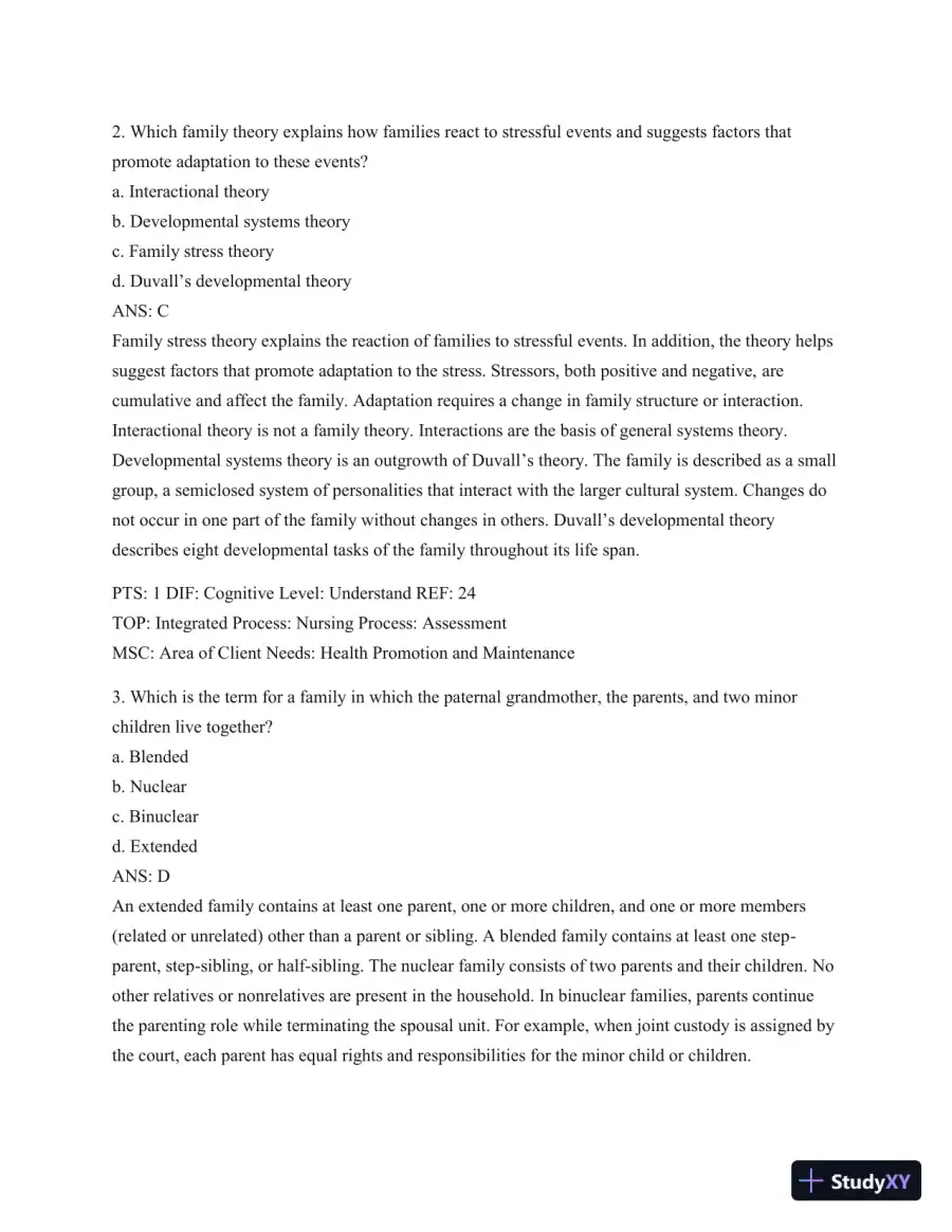 Test Bank For Wong's Essentials Of Pediatric Nursing, 9th Edition, page 14